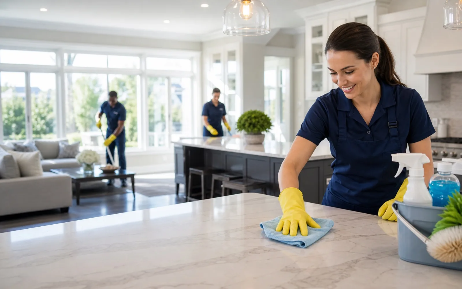 Cleaning contractor website template