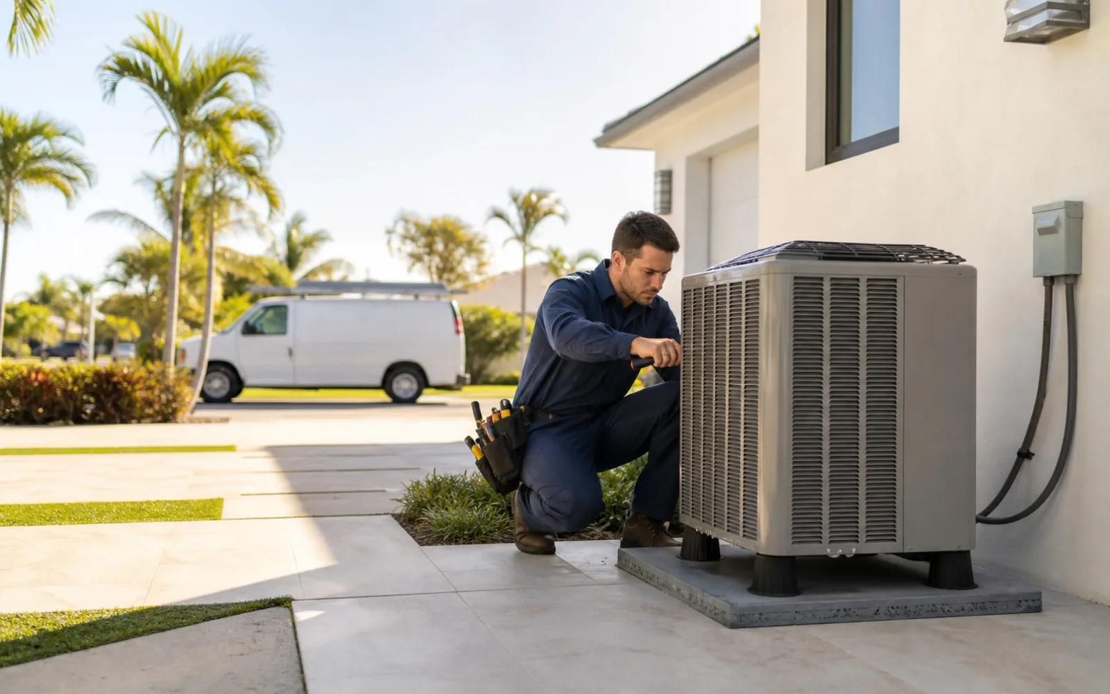 HVAC contractor website template