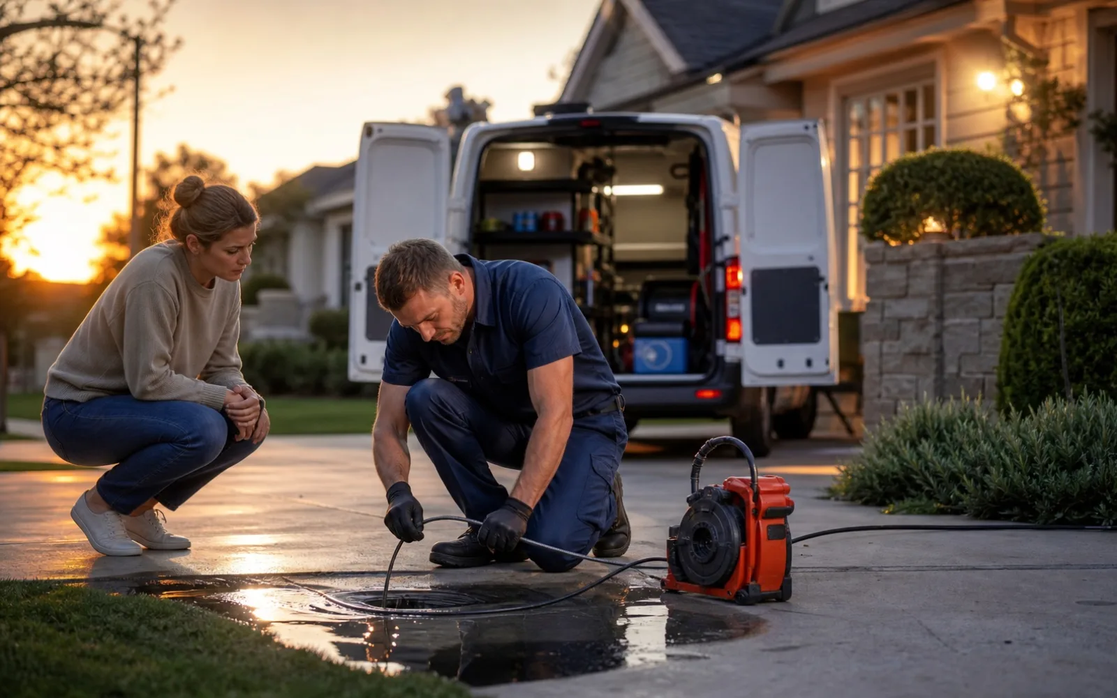 Plumbing contractor website template